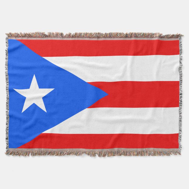 Puerto Rico Flagga Filt (Framsidan)