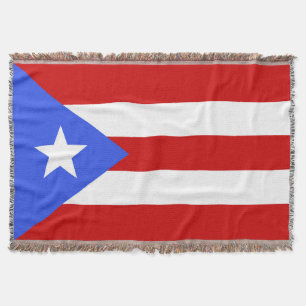 Puerto Rico flagga Filt