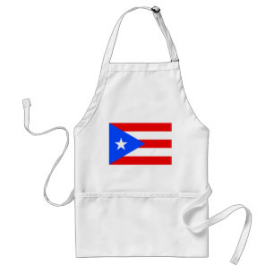 Puerto Rico-flagga Förkläde