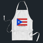 Puerto Rico Flagga Förkläde<br><div class="desc">Puerto Rico House Flagga of blue, red and white med en stor vit stjärna. Flaggor i Puerto Rico representerar och symboliserar ön och folket i Puerto Rico. Det mest använda flaggor i Puerto Rico är det nuvarande flagga, som representerar folket i Samväldet Puerto Rico. Det här ser bra ut på...</div>
