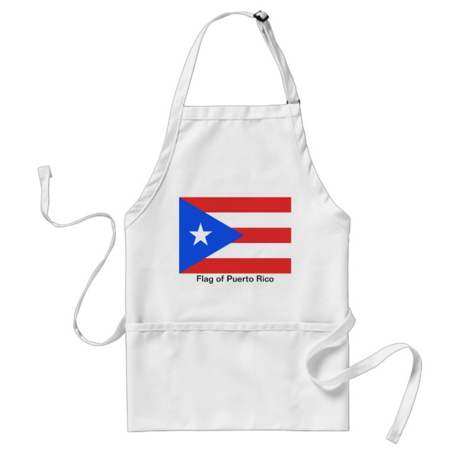 Puerto Rico Flagga Förkläde (Framsidan)
