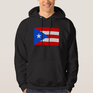 Puerto Rico flagga Hoodie