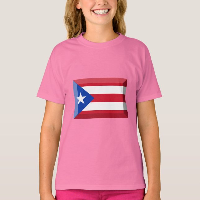 Puerto Rico Flagga Jewel Tröja (Framsida)