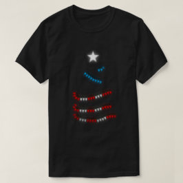 Puerto Rico Flagga Julafton Ljus I Navidad Boricua T Shirt