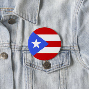 Puerto Rico flagga Knapp
