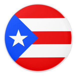 Puerto Rico-flagga Knopp