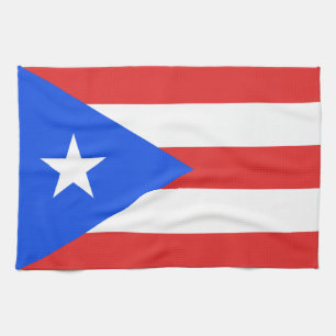 Puerto Rico Flagga Kökshandduk