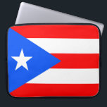 Puerto Rico Flagga Laptop Fodral<br><div class="desc">Puerto Rico Flagga</div>