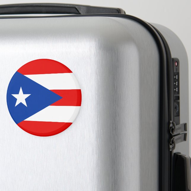 Puerto Rico flagga Magnet (In Situ (Luggage))