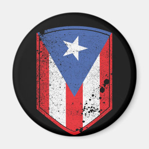 Puerto Rico flagga Magnet