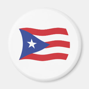 Puerto Rico Flagga Magnet