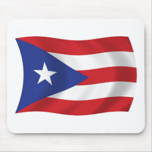 Puerto Rico Flagga Musmatta