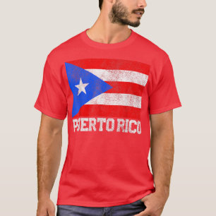Puerto Rico Flagga NationalPridet Roots Land Fami T Shirt