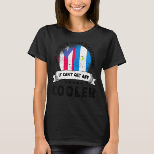 Puerto Rico Flagga Nicaragua Grown Patriot Land P T Shirt