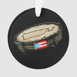 Puerto Rico Flagga Pandera