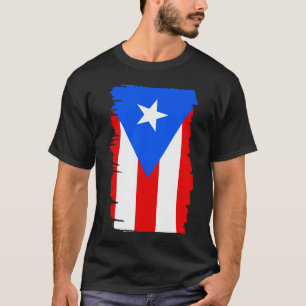 Puerto Rico Flagga Present Fotboll Fan Sport T Shirt