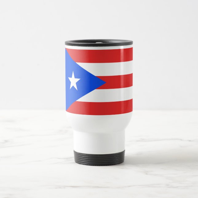 Puerto Rico Flagga Resemugg (Center)
