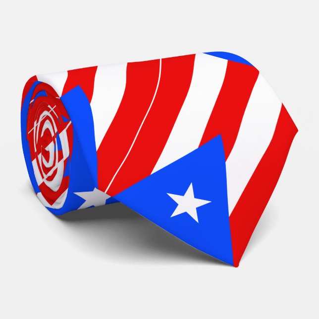 Puerto Rico Flagga Slips (Rullad)