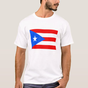 Puerto Rico flagga T Shirt