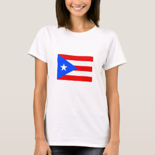 Puerto Rico-flagga T Shirt