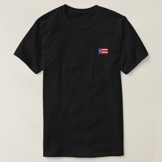 Puerto Rico-flagga T-shirt (Design framsida)