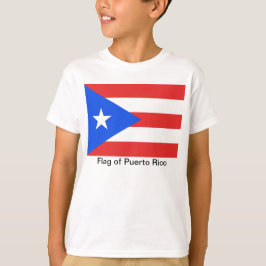 Puerto Rico Flagga Tee