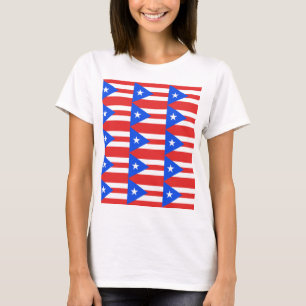 Puerto Rico Flagga Tröja