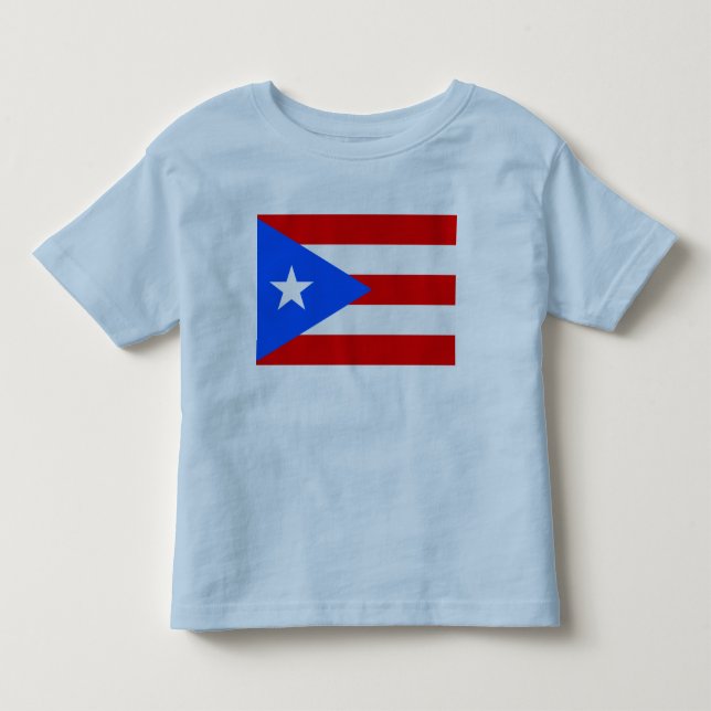 Puerto Rico Flagga Tröja (Framsida)