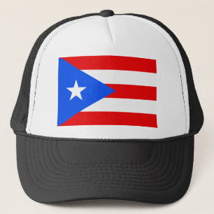 Puerto Rico flagga Truckerkeps