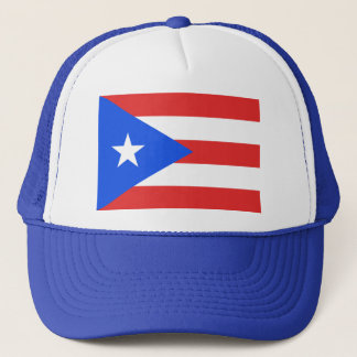 Puerto Rico Flagga Truckerkeps