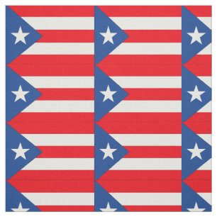 Puerto Rico flagga Tyg