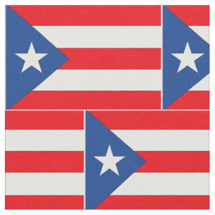 Puerto Rico flagga - Tyg