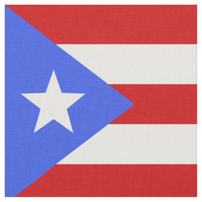 Puerto Rico flagga Tyg (Närbild)