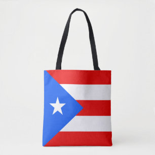 Puerto Rico flagga Tygkasse