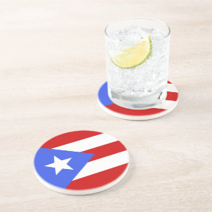 Puerto Rico flagga Underlägg