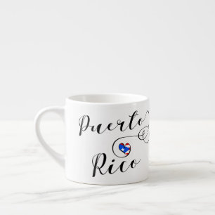 Puerto Rico flaggahjärta, Puerto Rican Espressomugg