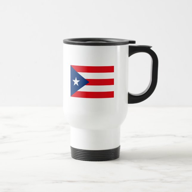 Puerto Rico flaggamugg Resemugg (Höger)