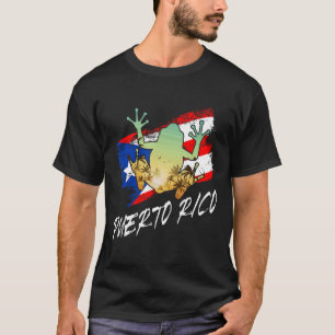 Puerto Rico Frog Puerto Rican Roots Coqui Taino Bo T Shirt