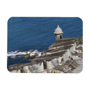 Puerto Rico gammala San Juan, delar upp av El Magnet
