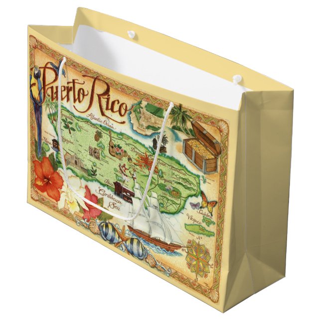 Puerto Rico Gift Bag (Framsidan Vinklad)