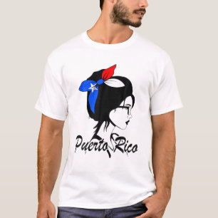 Puerto Rico Girl Puerto Rican Mujer Puertoriqueña T Shirt