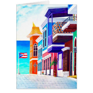 Puerto Rico Hälsningskort