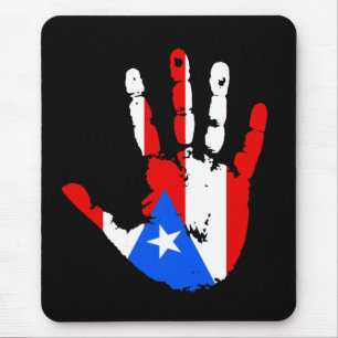 Puerto Rico-handavtryck Musmatta