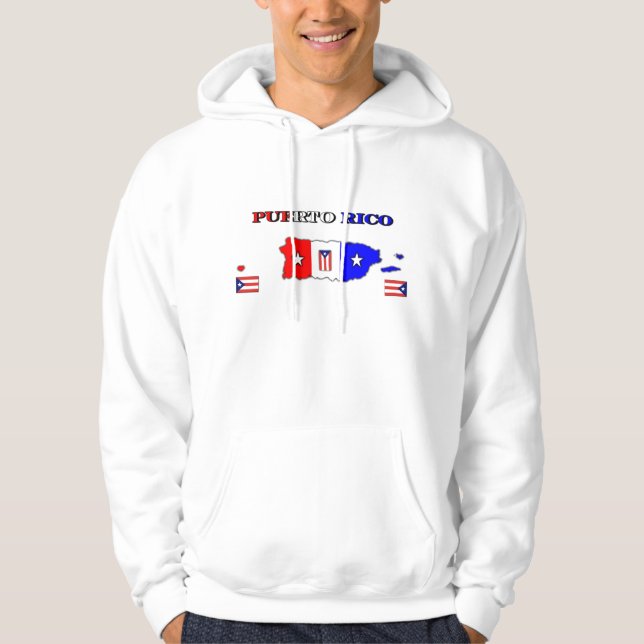 Puerto Rico hoodie (Framsida)