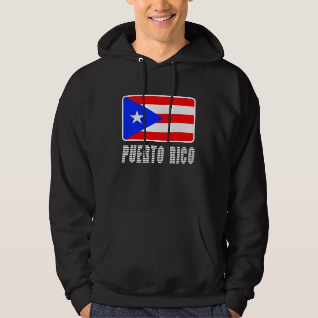 Puerto Rico Hoodie (Framsida)
