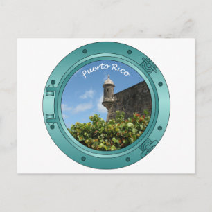 Puerto Rico hyttventil Vykort
