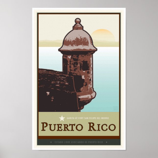 Puerto Rico I Poster (Framsidan)