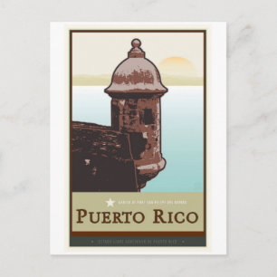 Puerto Rico I Vykort