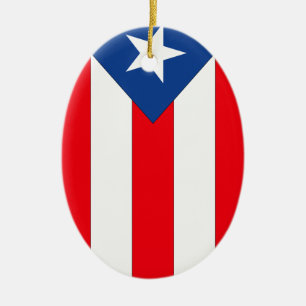Puerto Rico Julgransprydnad Keramik