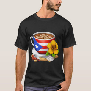 Puerto Rico kaffe T Shirt